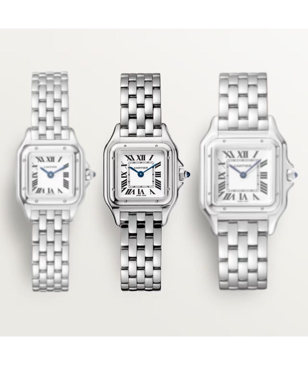 CARTIER Серебряные часы, фото 7