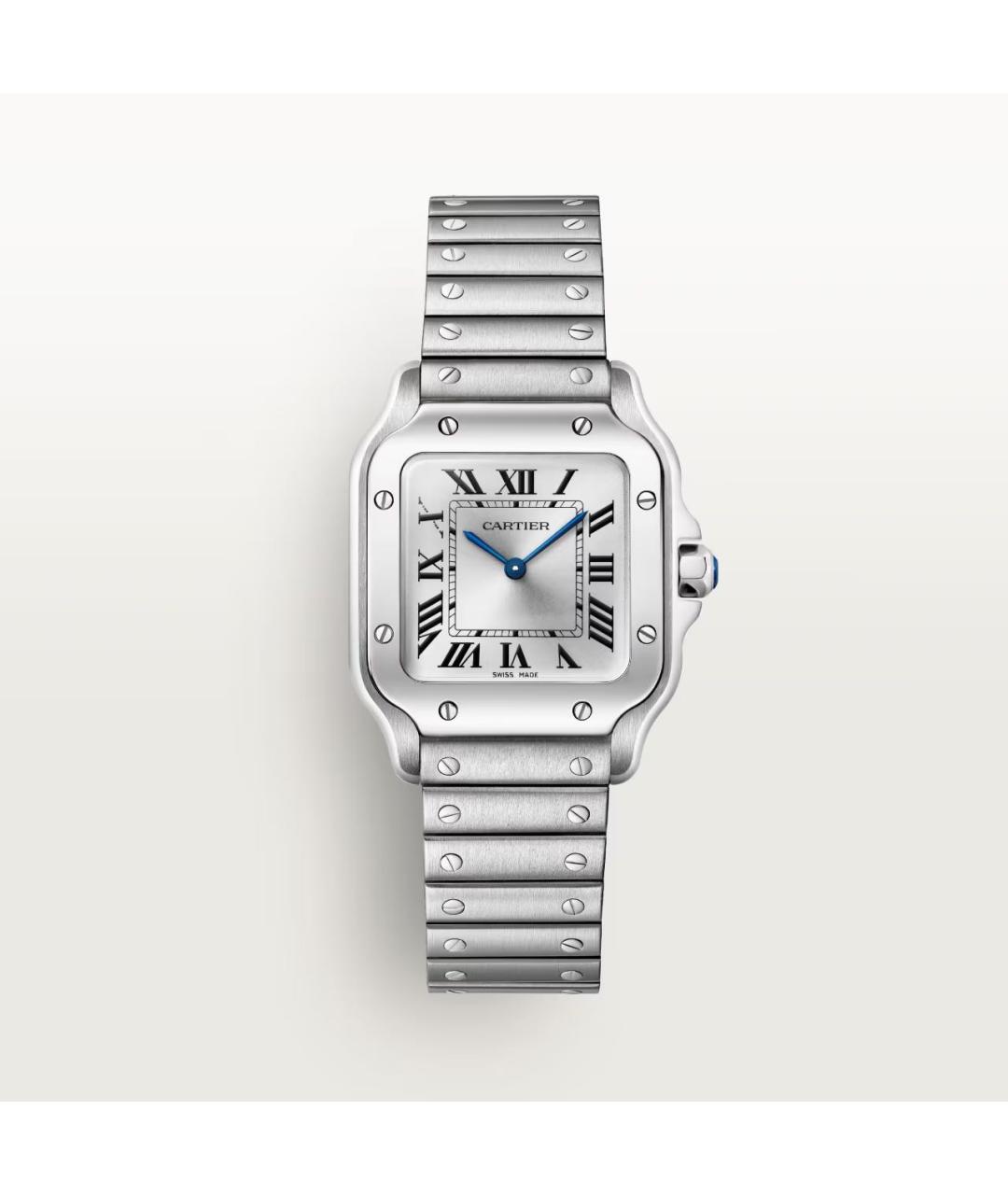 CARTIER Серебряные часы, фото 9