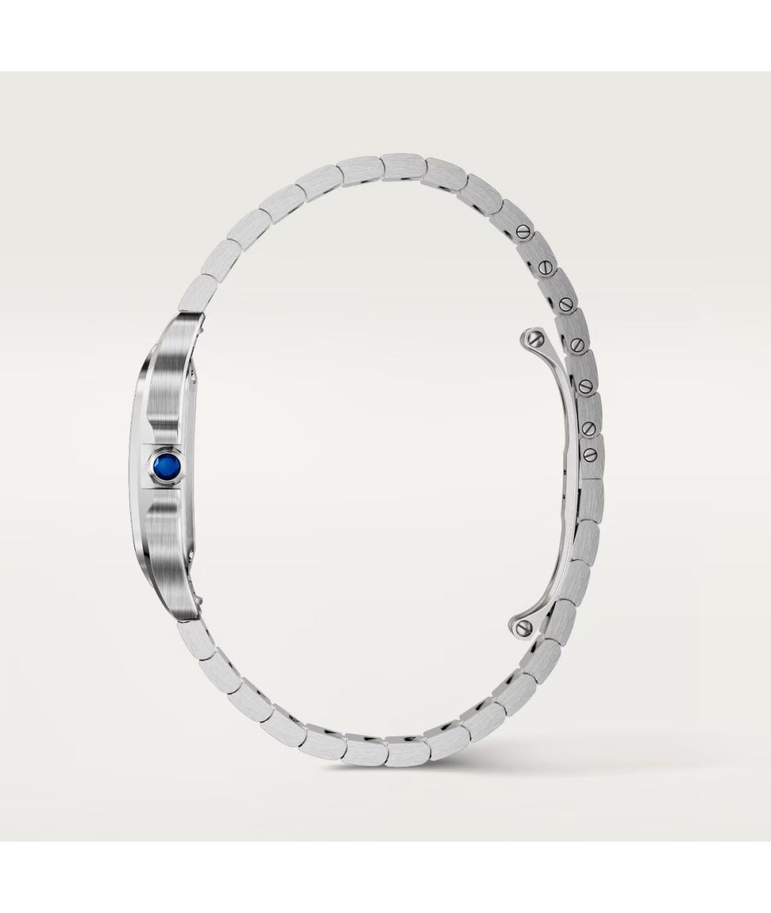 CARTIER Серебряные часы, фото 6