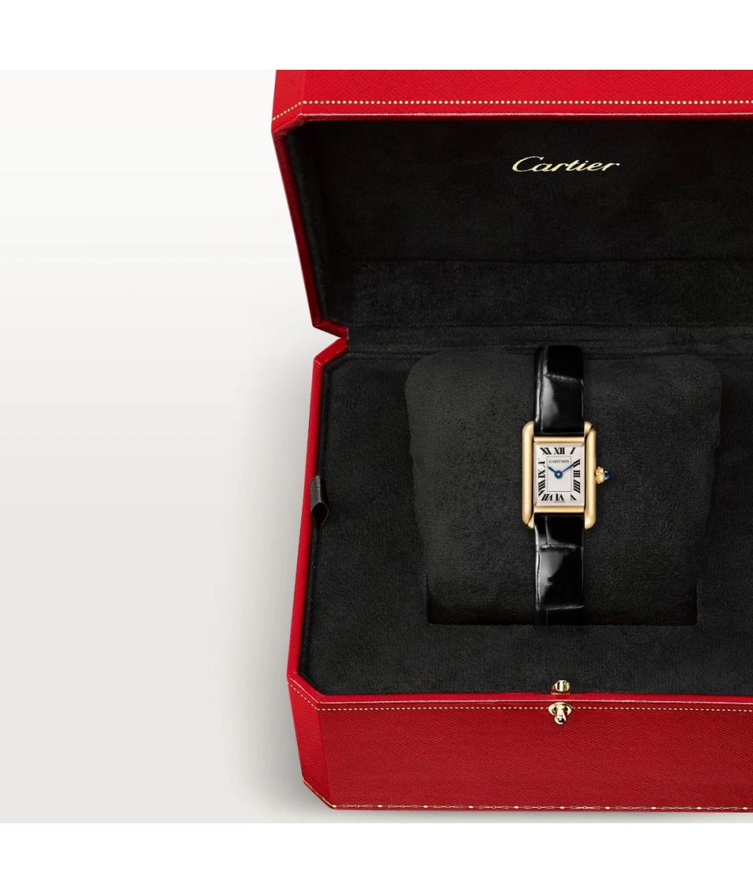 CARTIER Золотые часы, фото 7