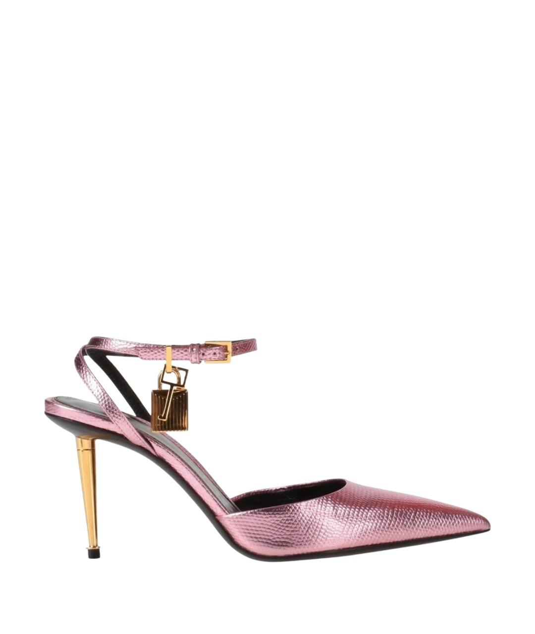 TOM FORD Розовые кожаные туфли, фото 1