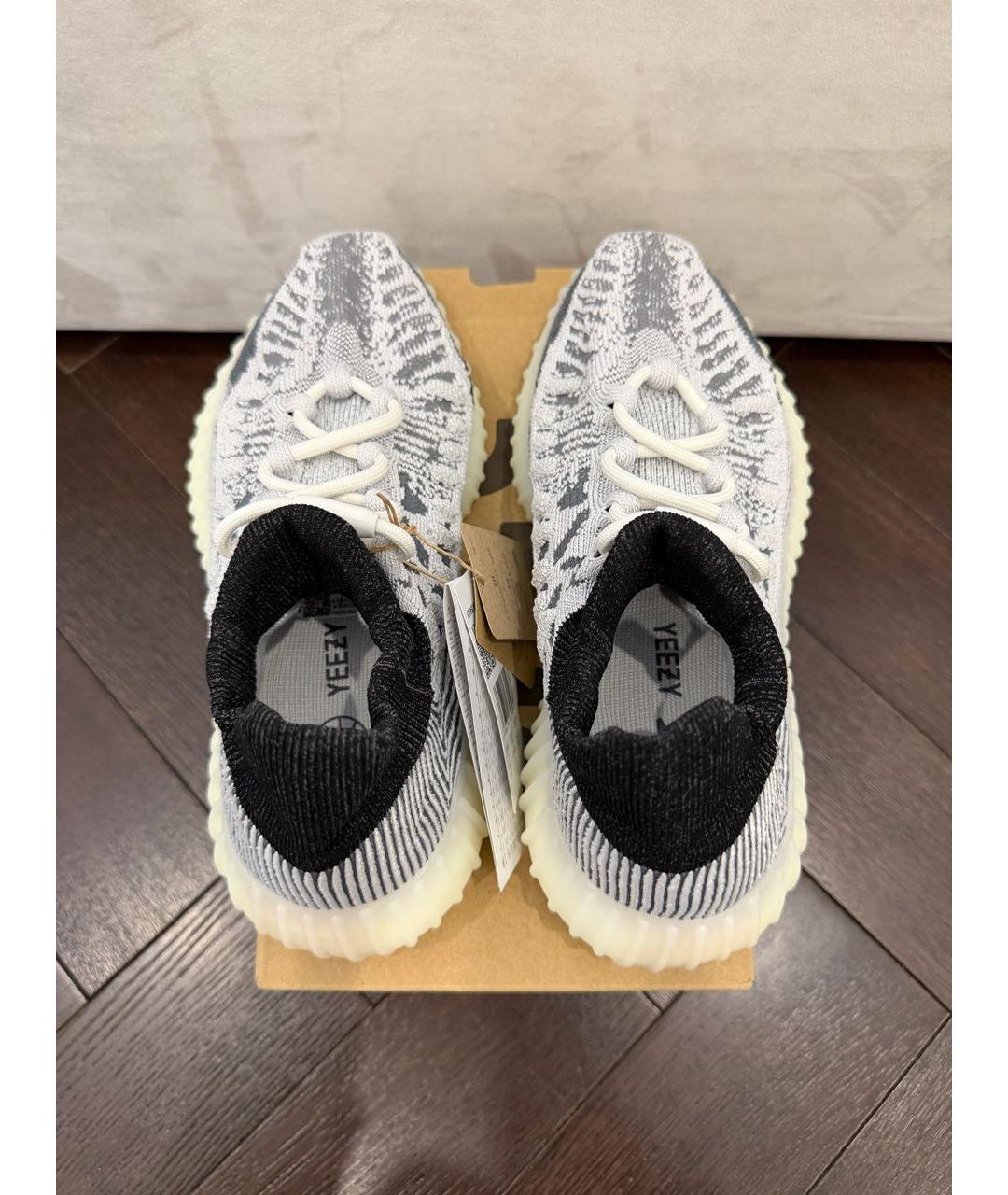 ADIDAS YEEZY Белые кроссовки, фото 2