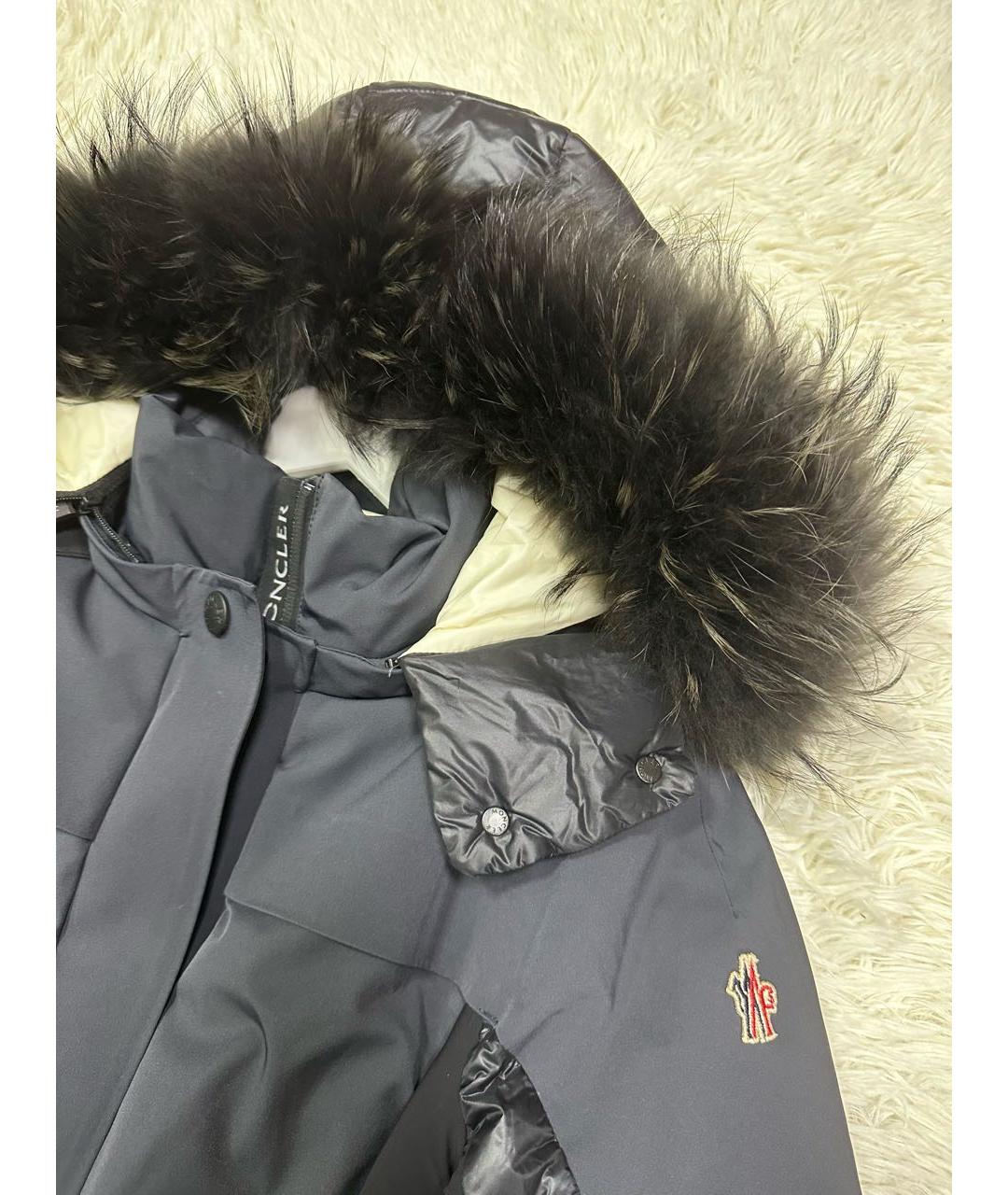 MONCLER Антрацитовая куртка, фото 3