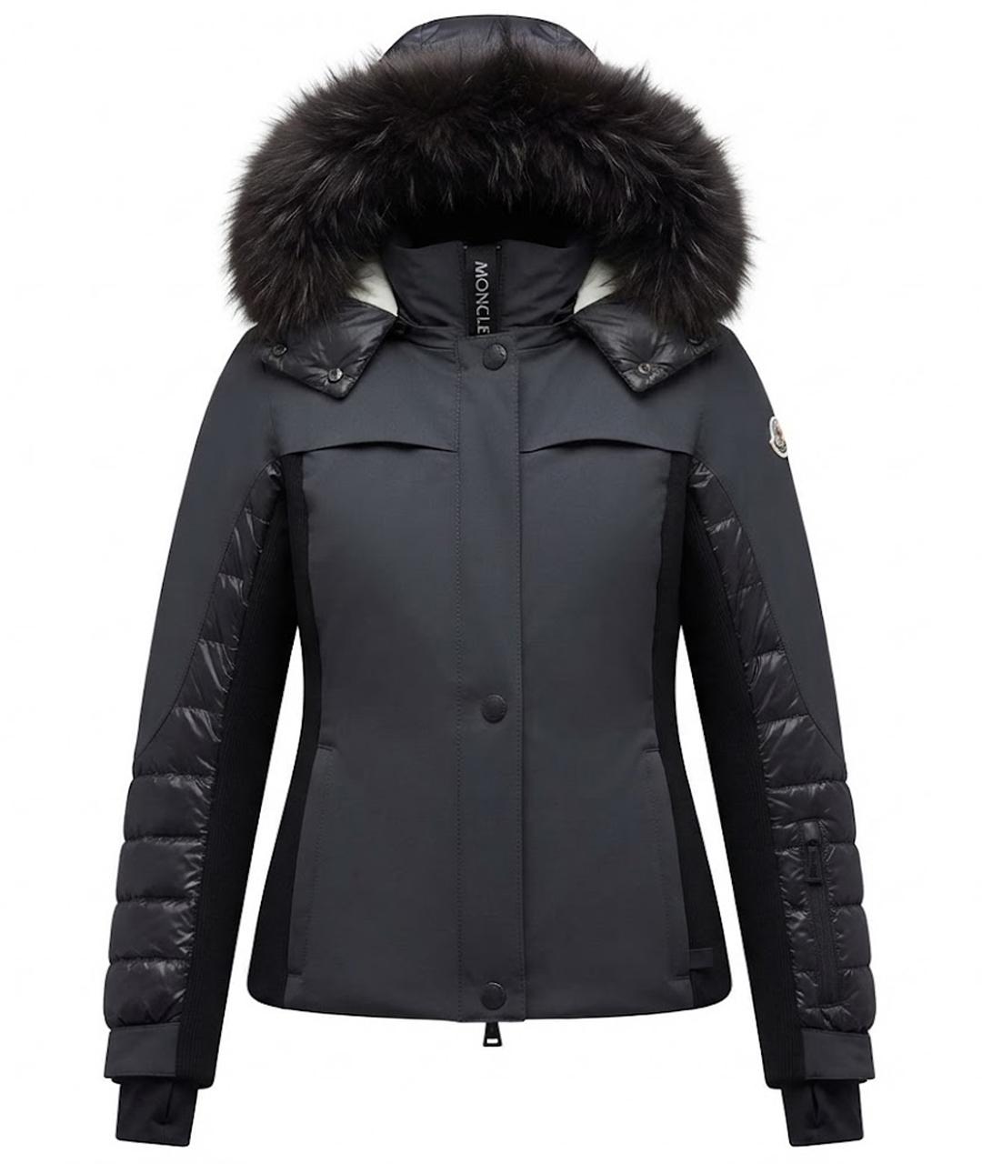 MONCLER Антрацитовая куртка, фото 1