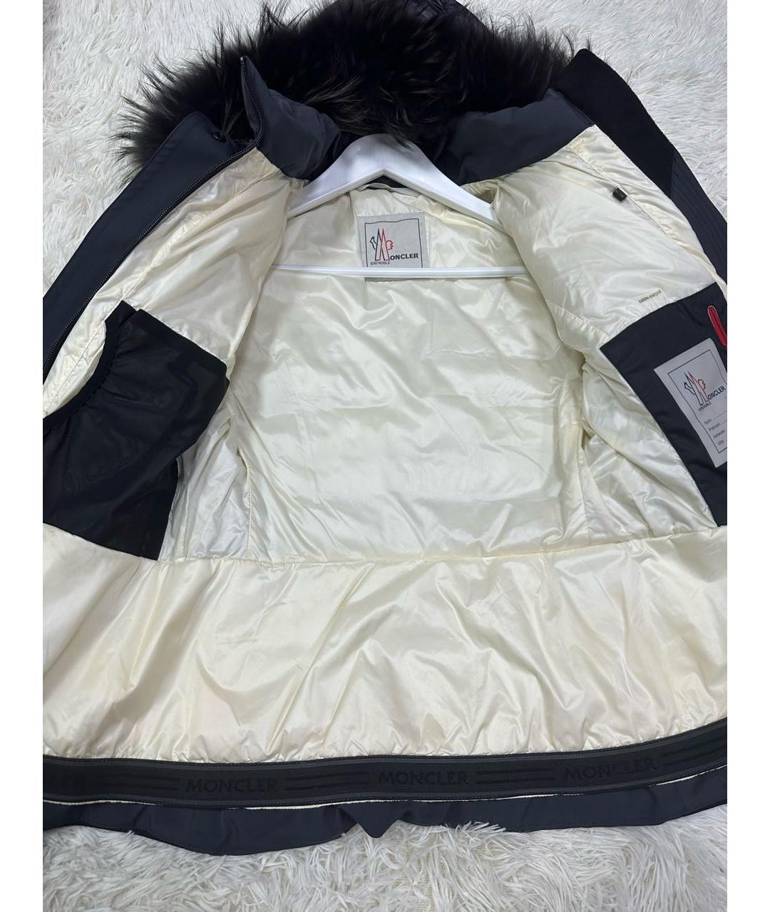 MONCLER Антрацитовая куртка, фото 5