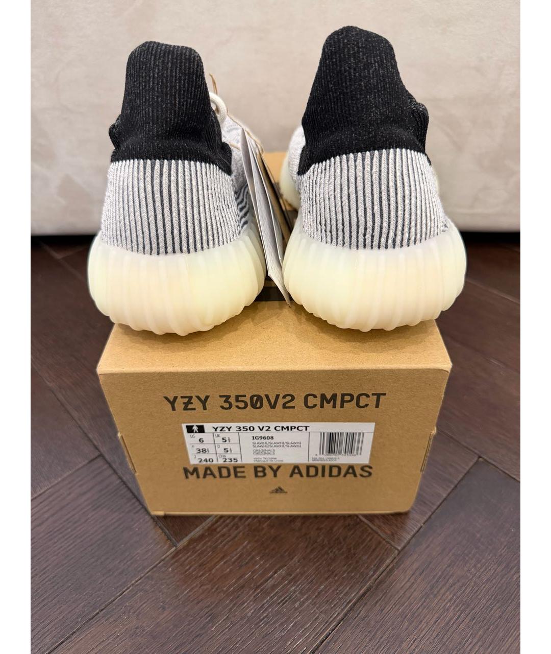 ADIDAS YEEZY Белые кеды, фото 3