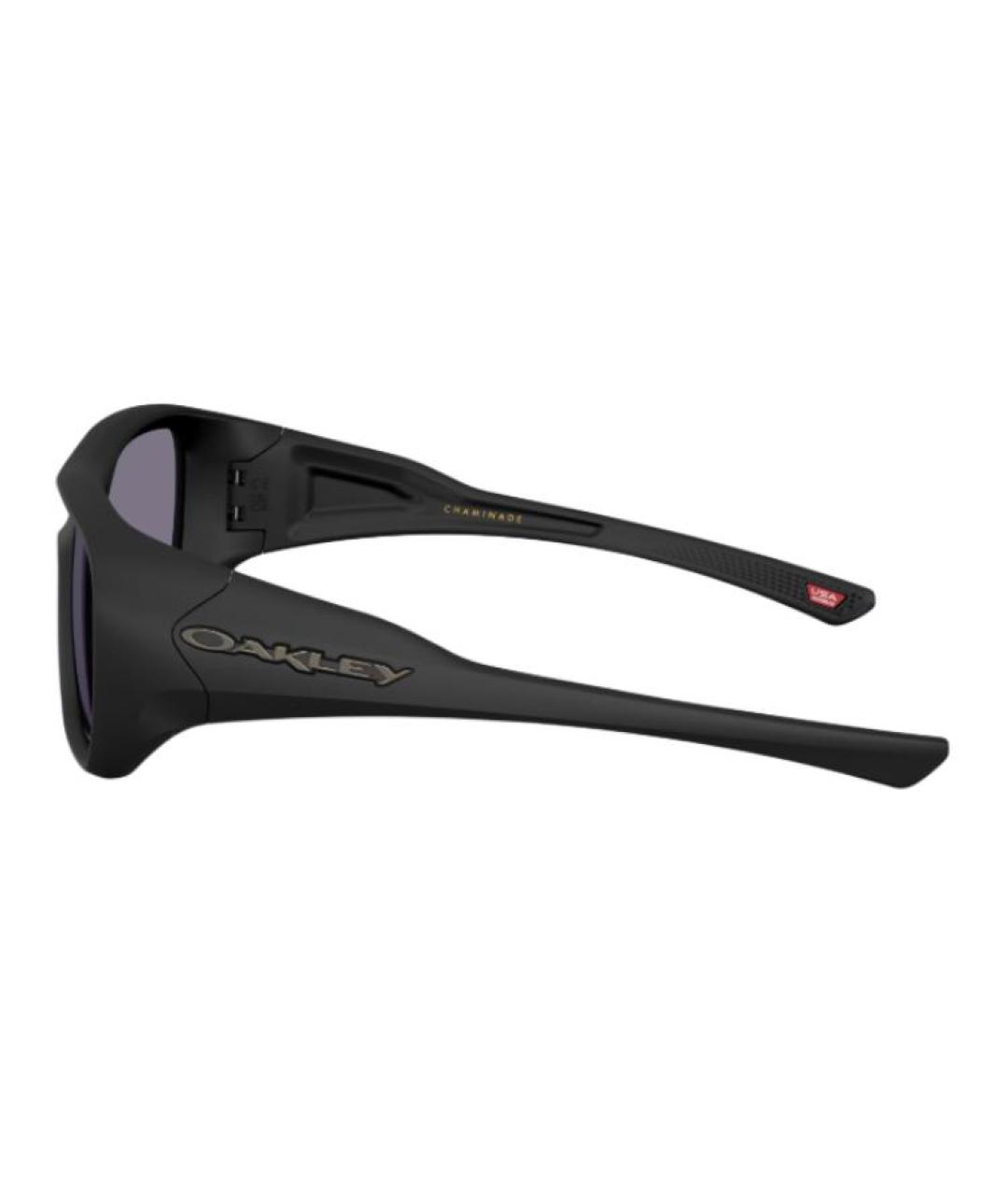 OAKLEY Черные пластиковые солнцезащитные очки, фото 3