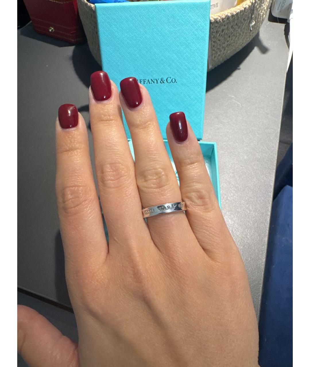 TIFFANY&CO Серебряное серебряное кольцо, фото 2