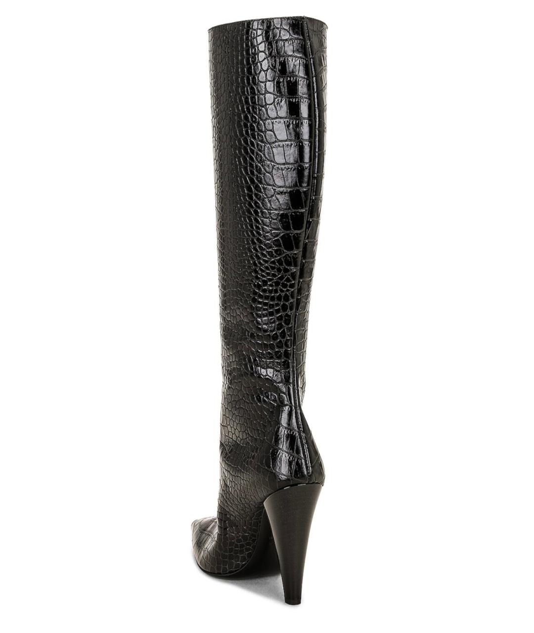 TOM FORD Черные кожаные сапоги, фото 5
