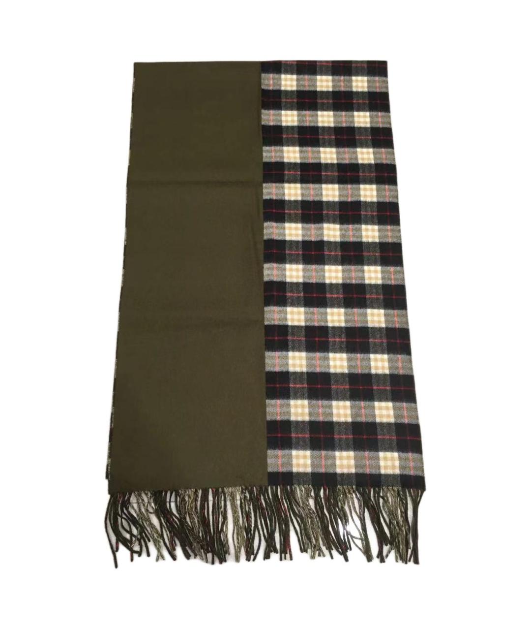 BURBERRY Коричневый кашемировый шарф, фото 1