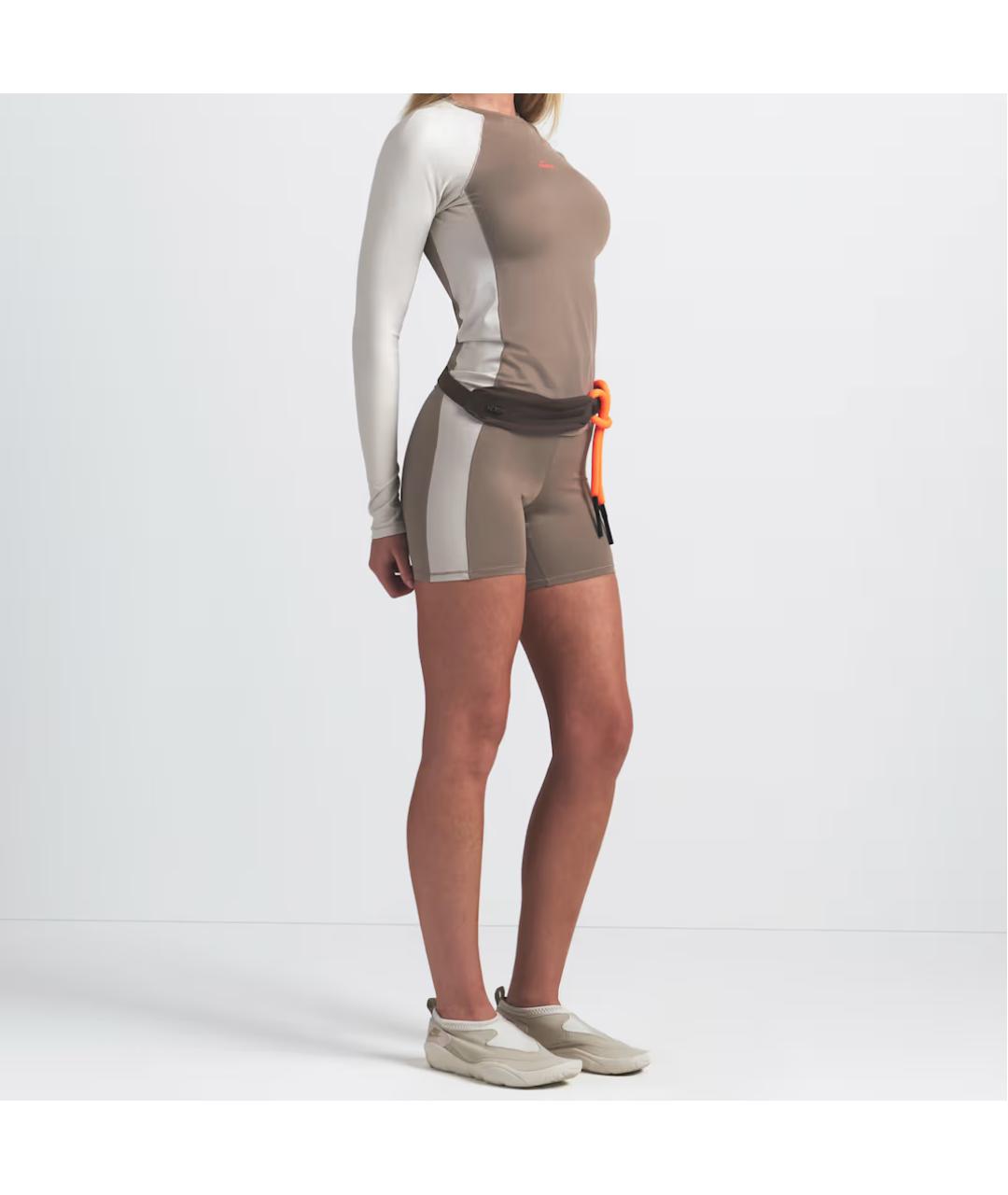 NIKE Коричневые спортивные брюки и шорты, фото 4