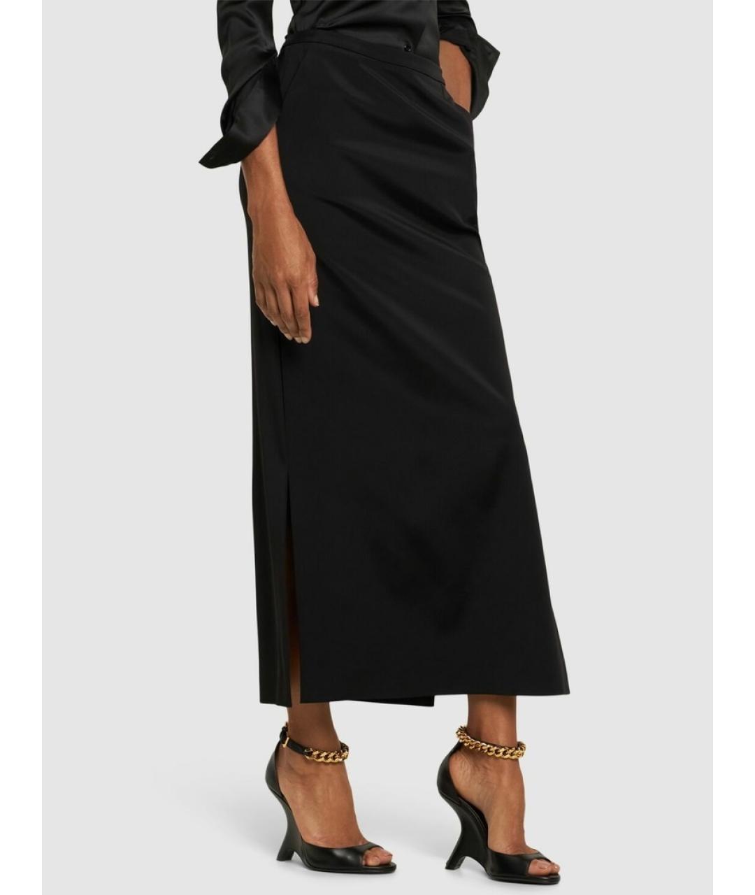 TOM FORD Черные кожаные босоножки, фото 6