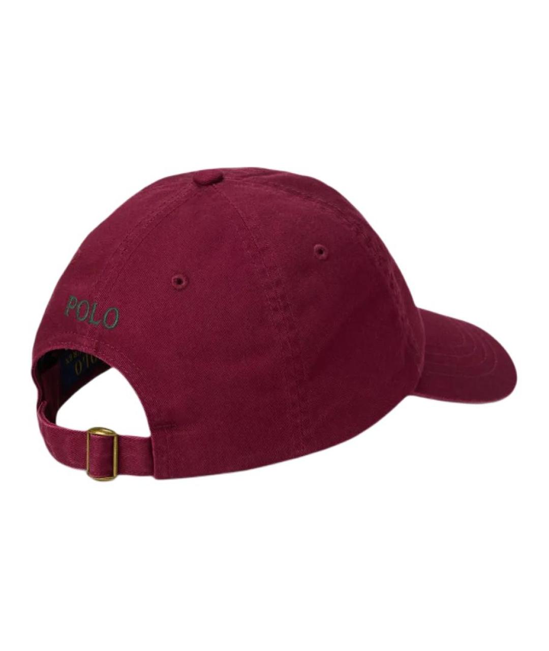 POLO RALPH LAUREN Красная кепка/бейсболка, фото 2