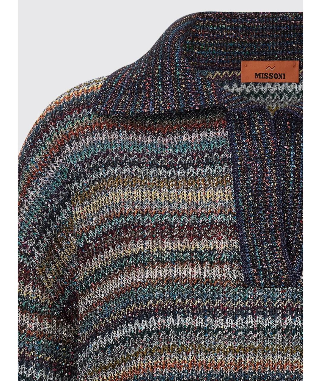 MISSONI Мульти вискозная блузы, фото 4