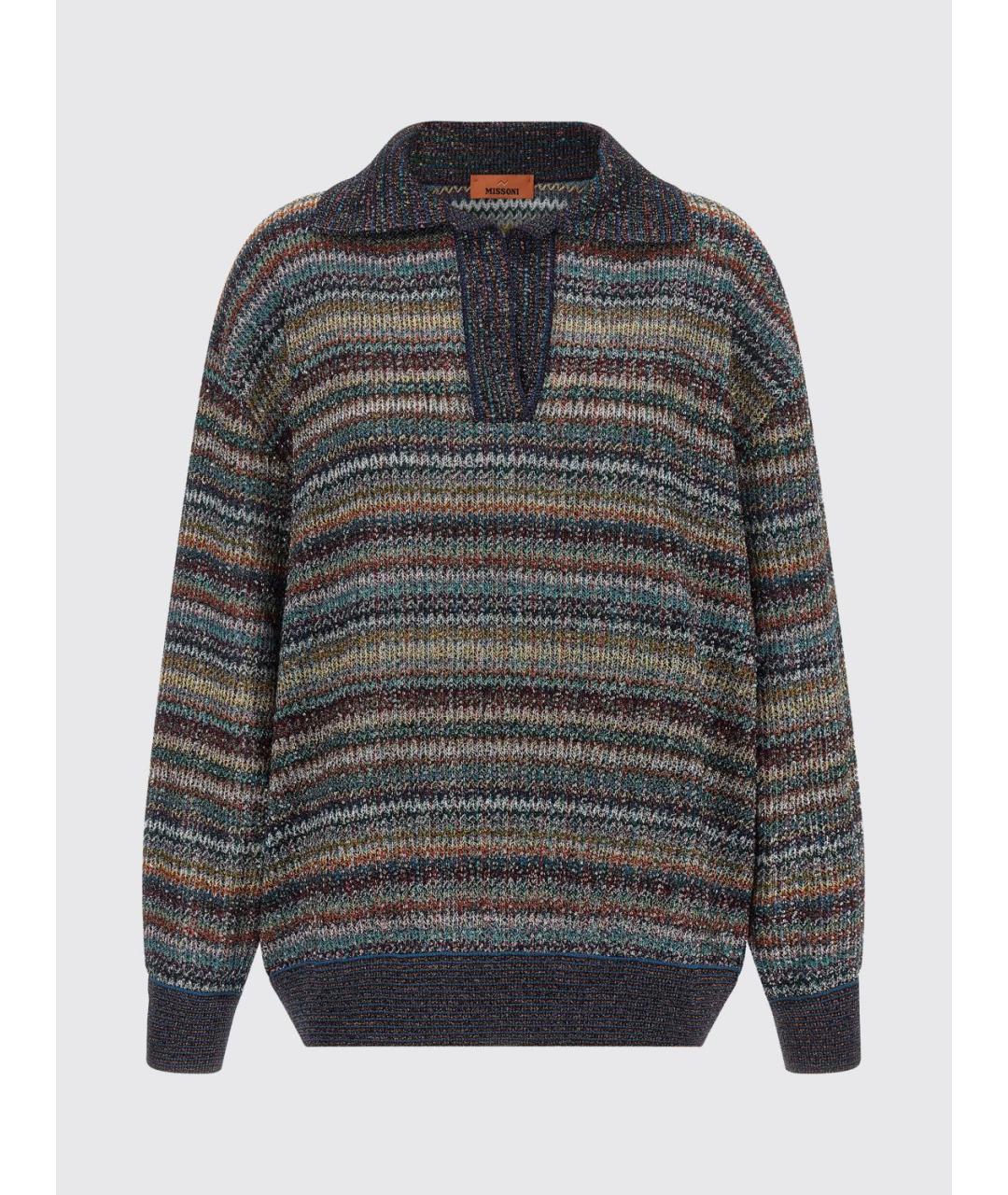 MISSONI Мульти вискозная блузы, фото 5