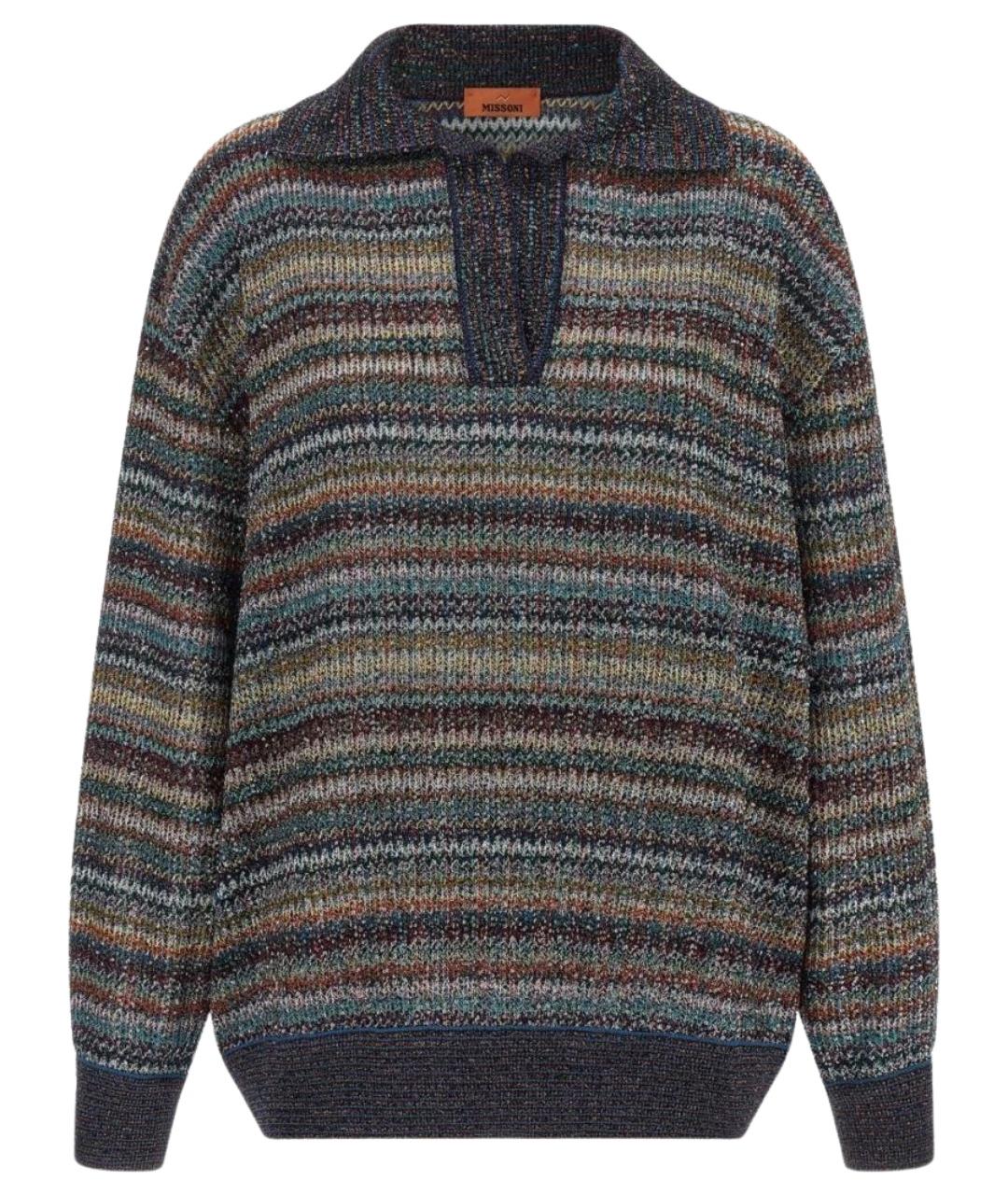 MISSONI Мульти вискозная блузы, фото 1