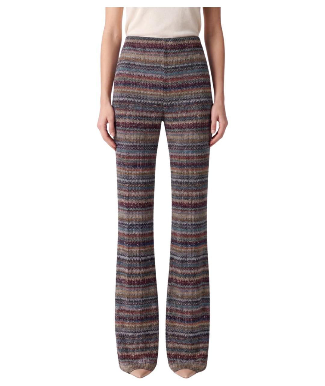 MISSONI Мульти прямые брюки, фото 1