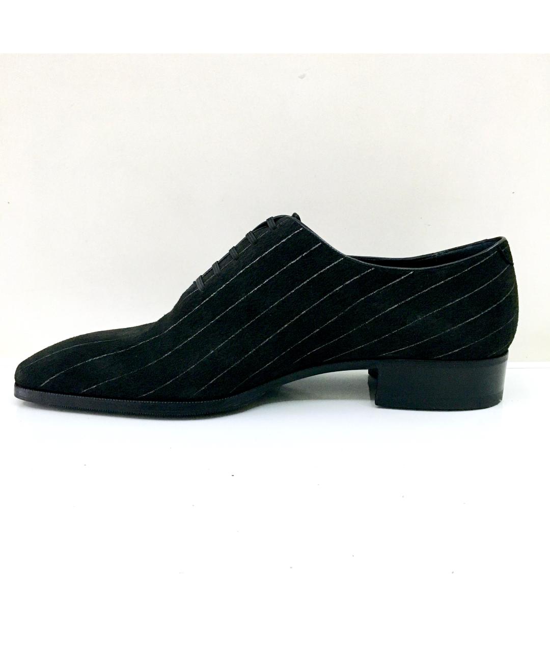 ARTIOLI Черные замшевые туфли, фото 6