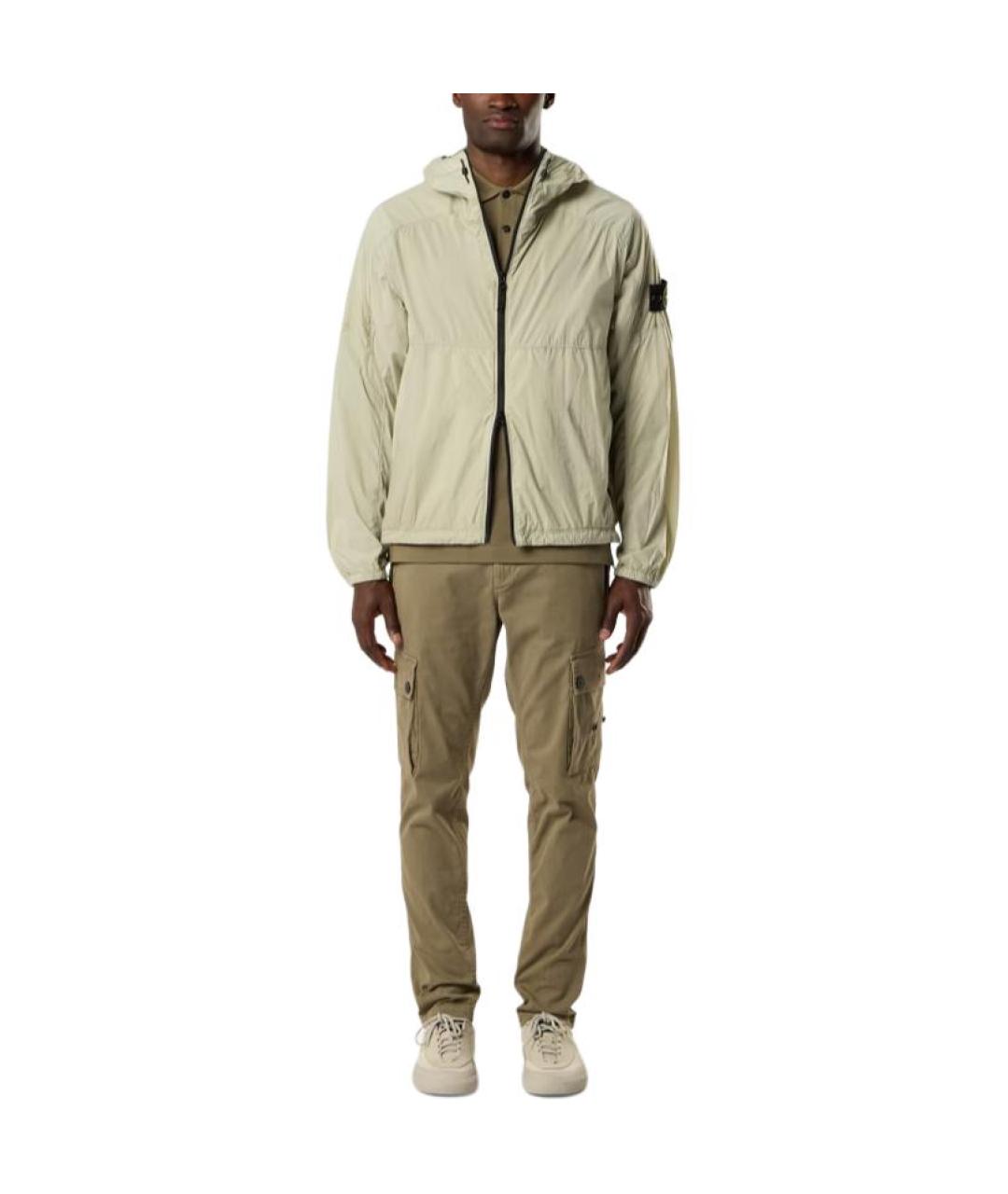 STONE ISLAND Бежевая куртка, фото 3