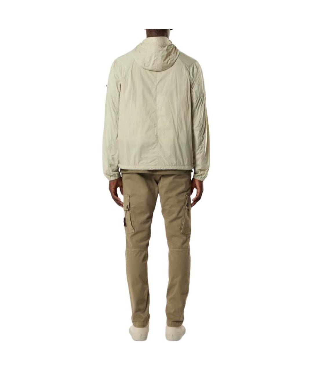 STONE ISLAND Бежевая куртка, фото 4
