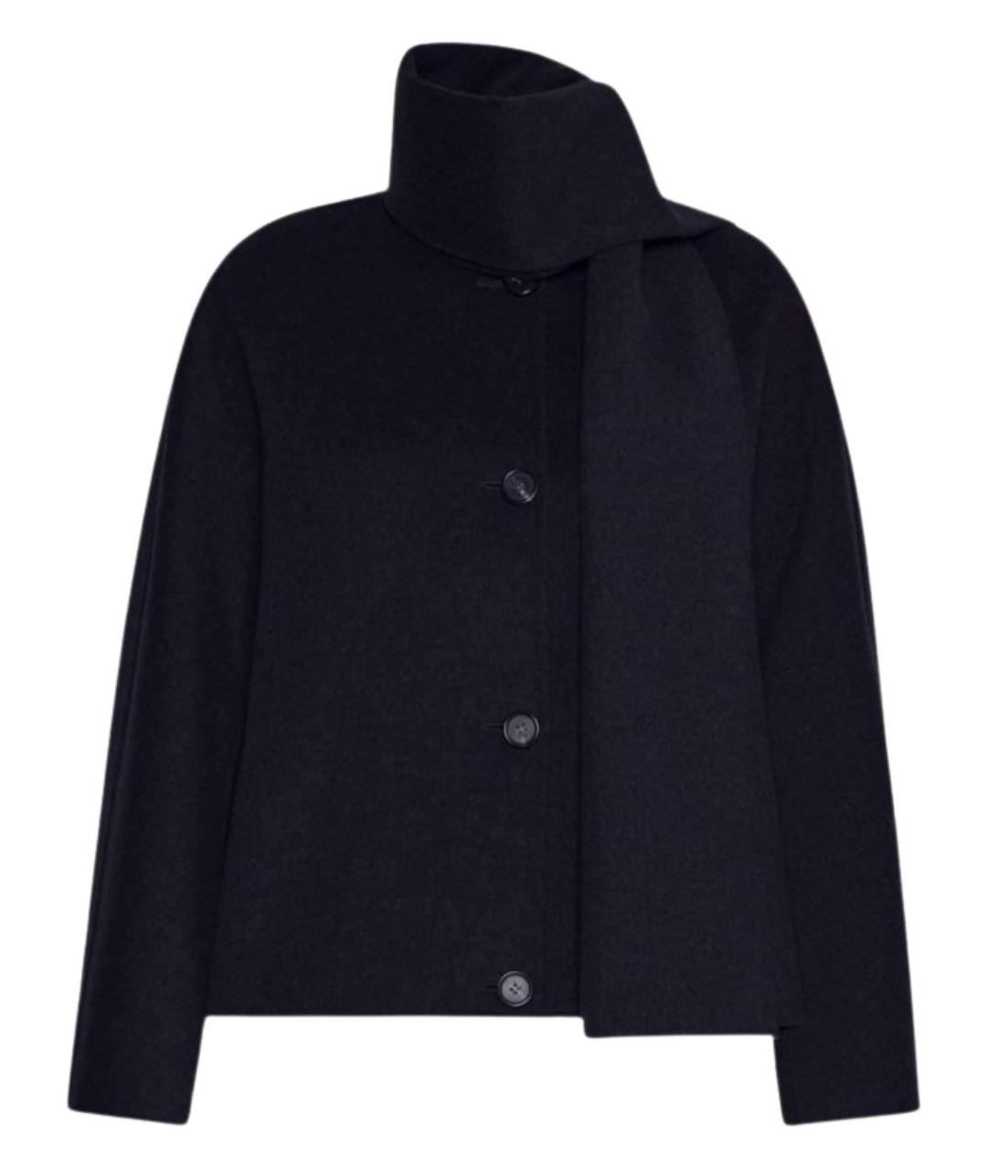 'S MAX MARA Черная шерстяная куртка, фото 1