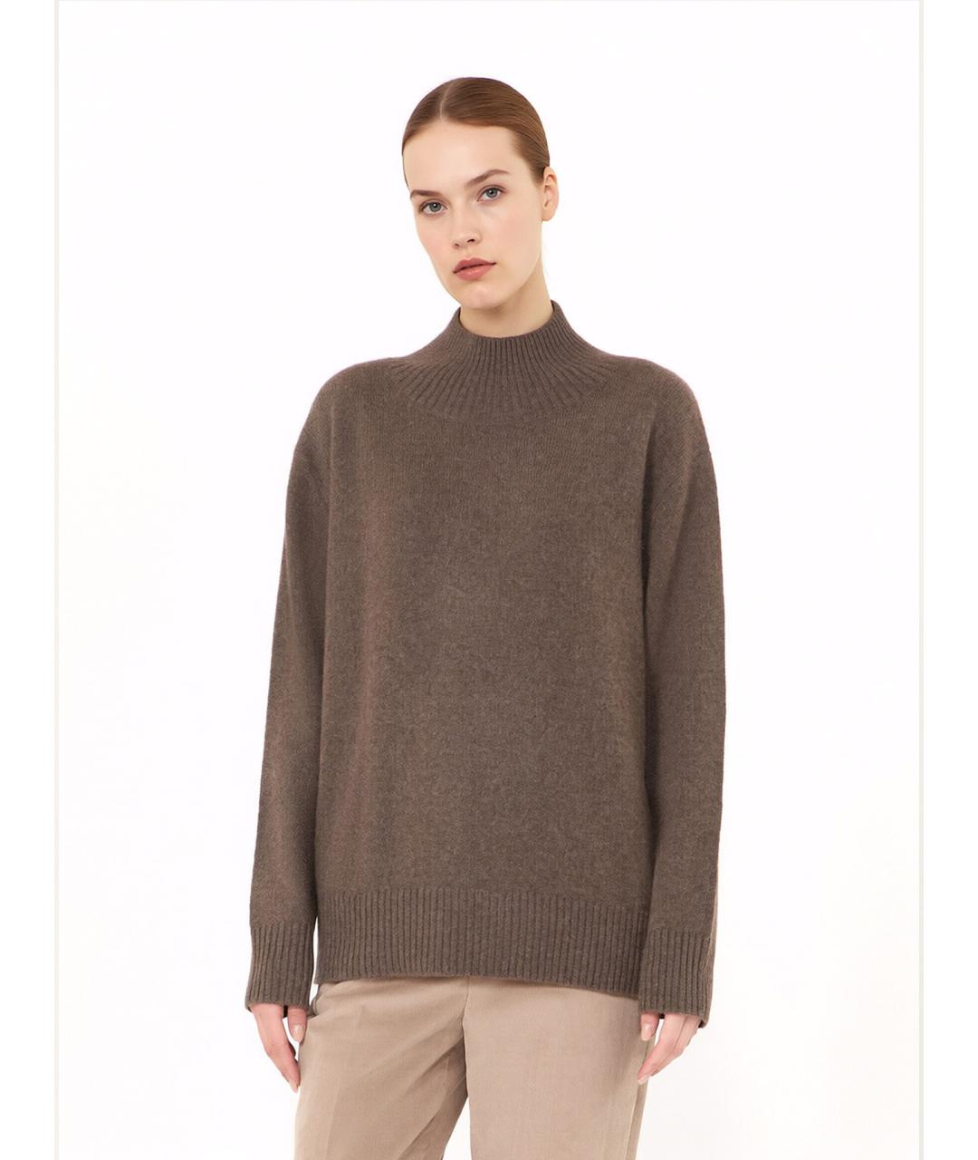 'S MAX MARA Бежевая шерстяная водолазка, фото 2