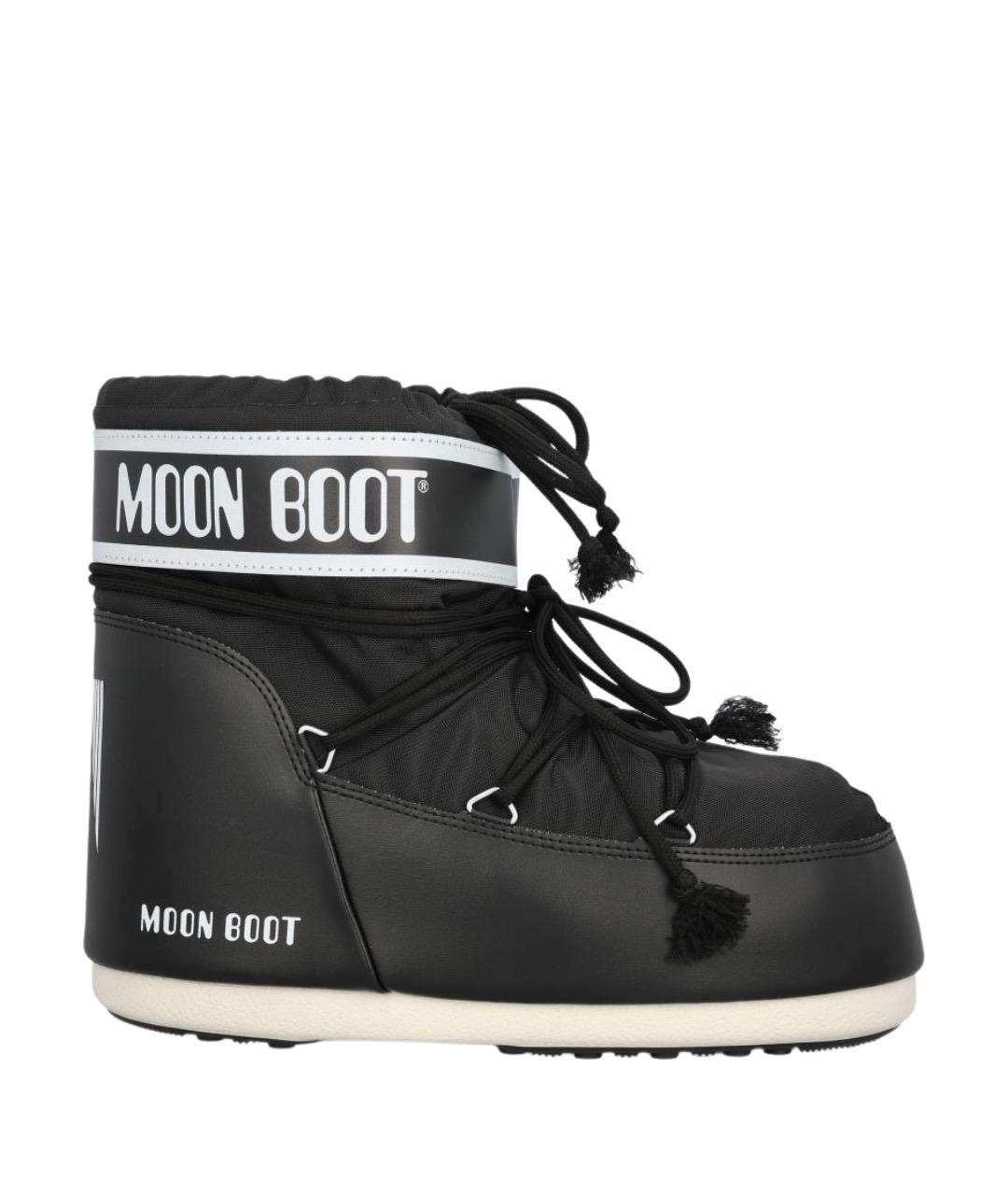 MOON BOOT Черные ботинки, фото 1