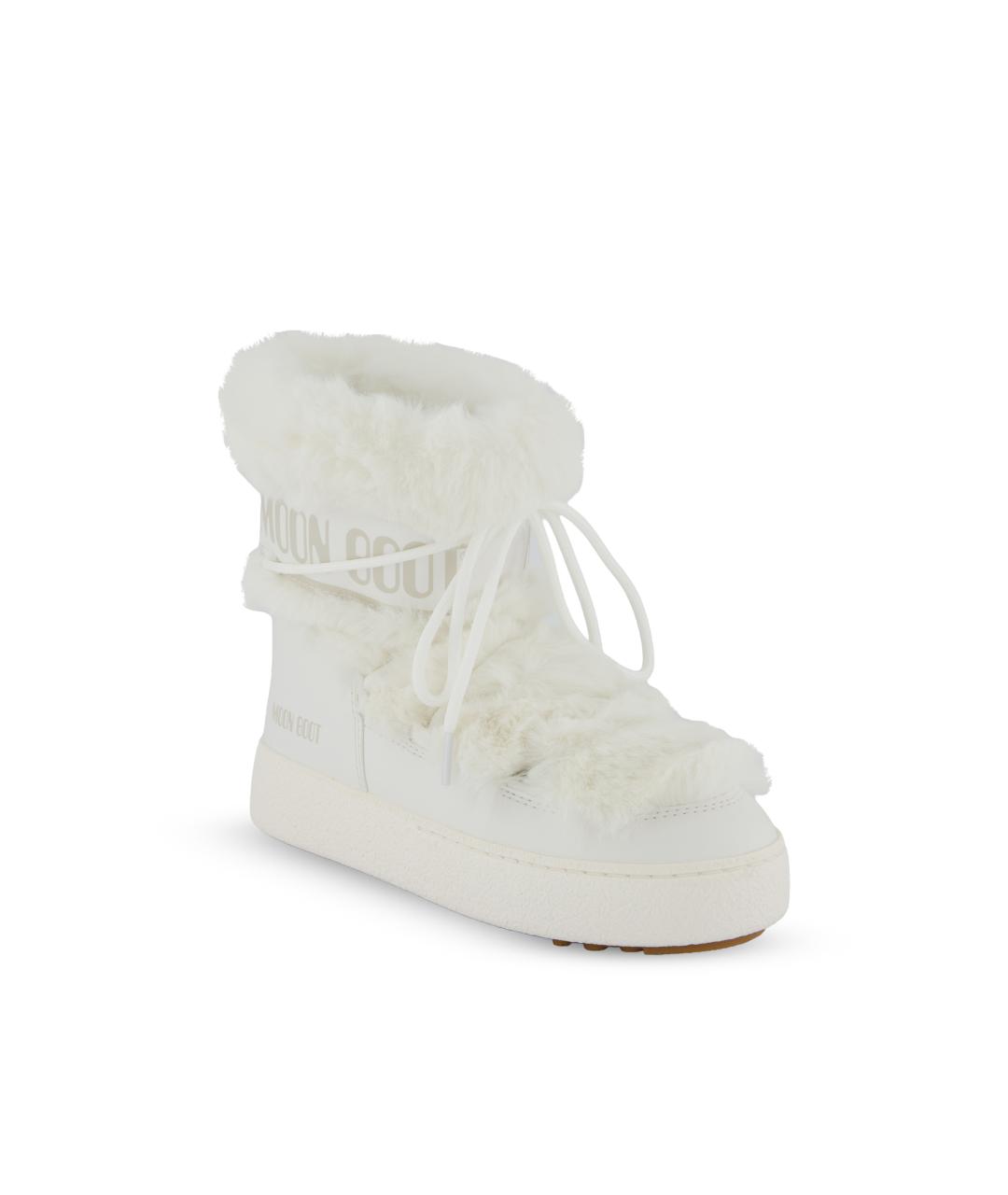 MOON BOOT Белые ботинки, фото 2