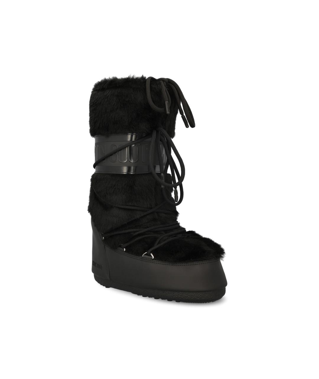 MOON BOOT Черные ботинки, фото 2