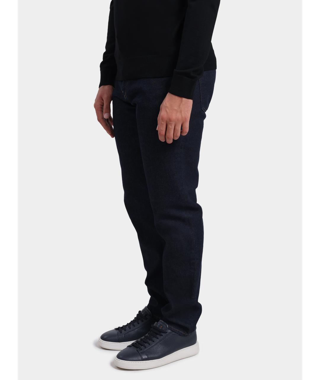 HUGO BOSS Синие прямые джинсы, фото 3