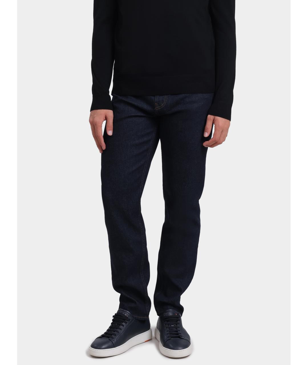 HUGO BOSS Синие прямые джинсы, фото 6
