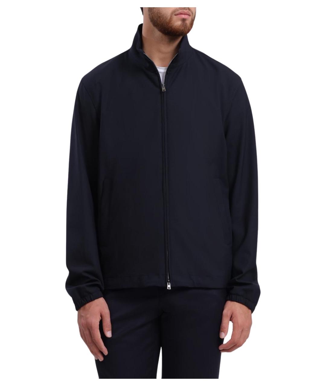 HERNO Темно-синяя куртка, фото 1
