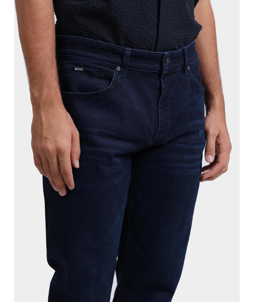 HUGO BOSS Синие прямые джинсы, фото 4
