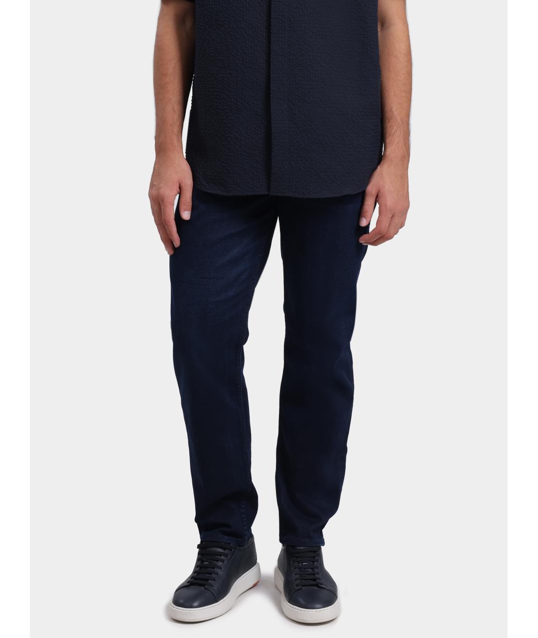 HUGO BOSS Синие прямые джинсы, фото 6