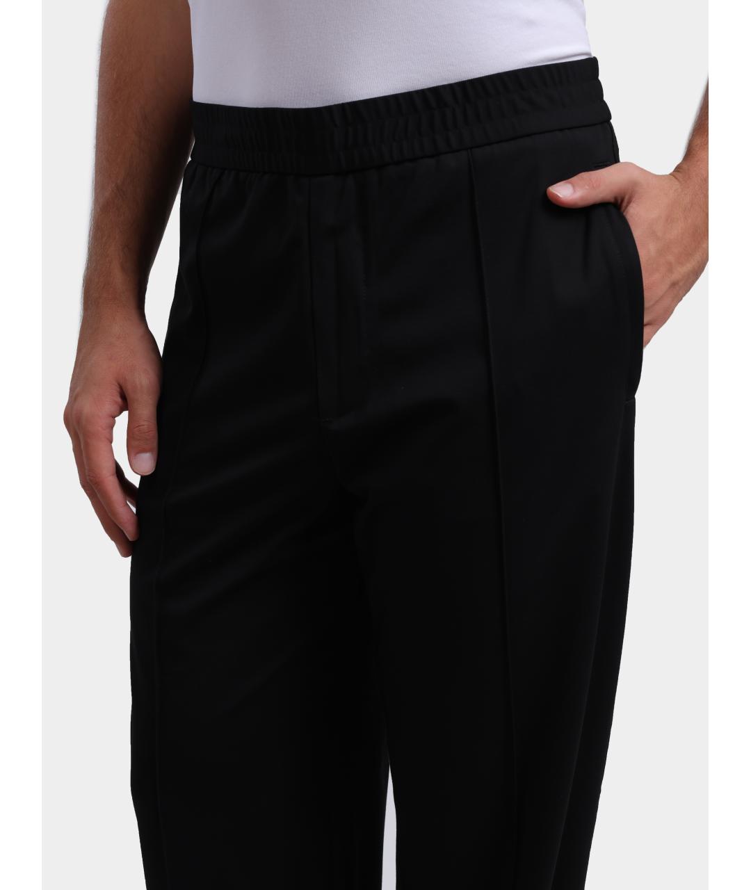 EMPORIO ARMANI Черные повседневные брюки, фото 4