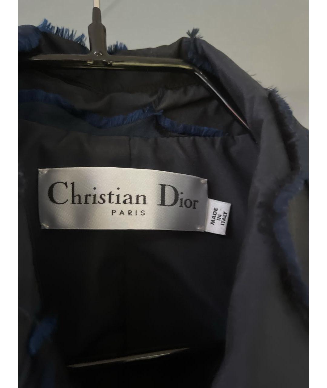 CHRISTIAN DIOR Темно-синяя куртка, фото 3