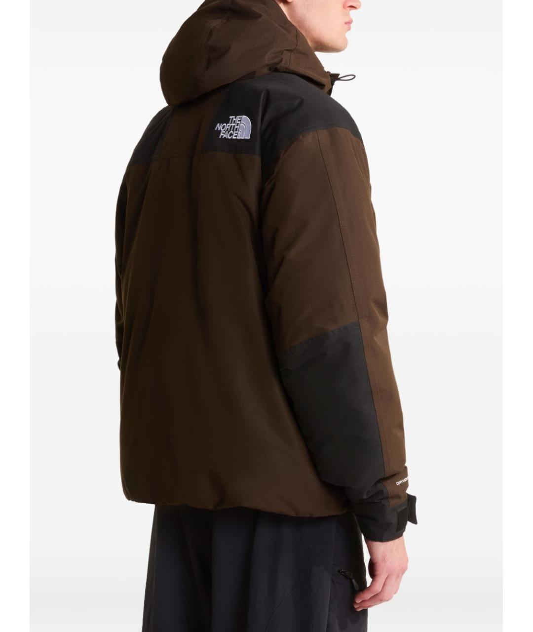 THE NORTH FACE Коричневая полиэстеровая куртка, фото 4