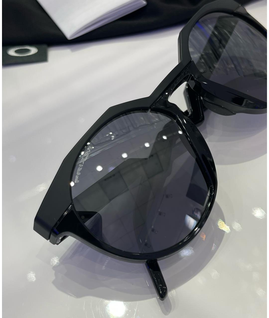 OAKLEY Черные пластиковые солнцезащитные очки, фото 8