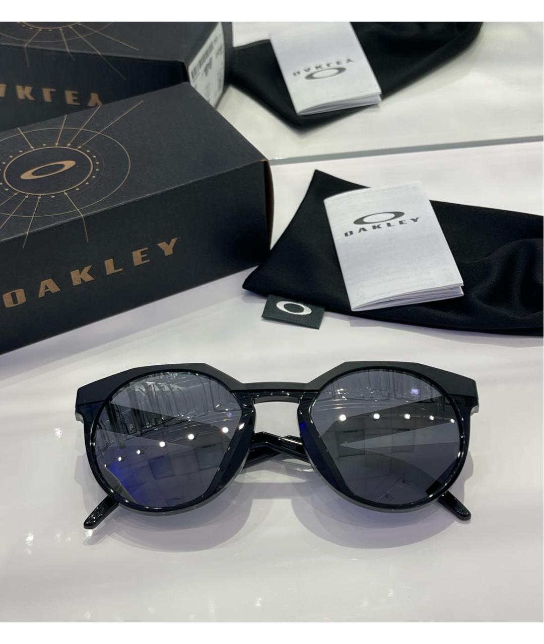 OAKLEY Черные пластиковые солнцезащитные очки, фото 4