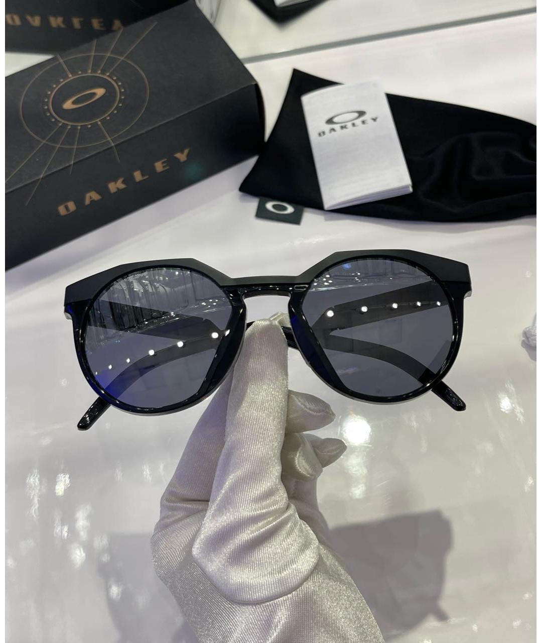 OAKLEY Черные пластиковые солнцезащитные очки, фото 5