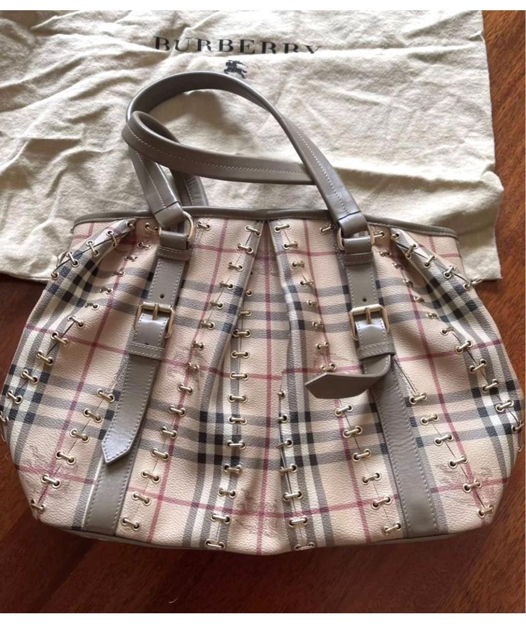 BURBERRY Мульти кожаная сумка через плечо, фото 3