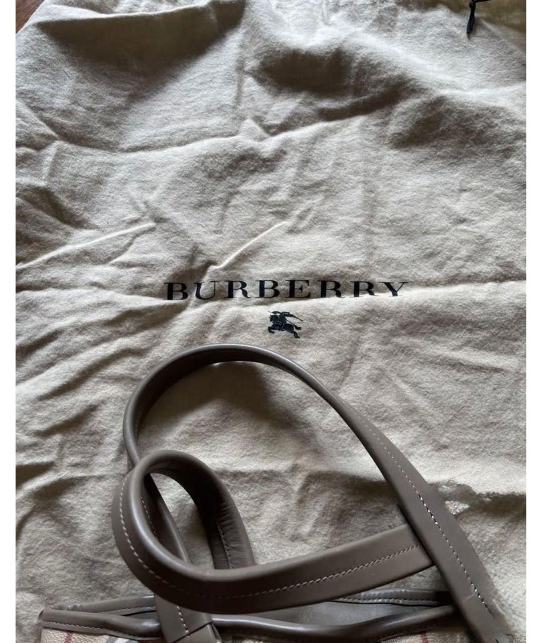 BURBERRY Мульти кожаная сумка через плечо, фото 6
