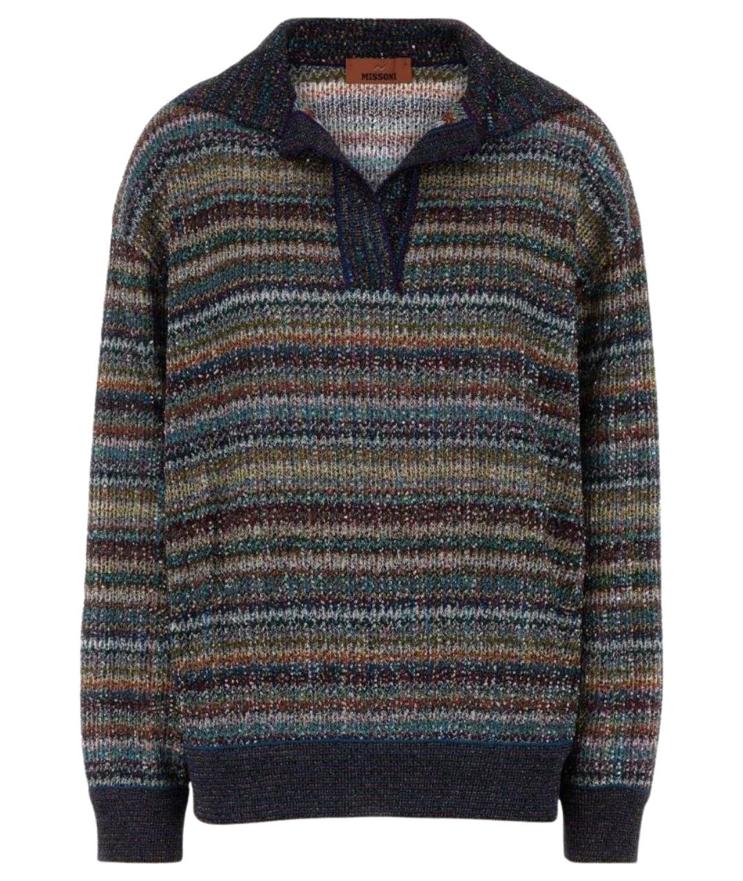 MISSONI Мульти вискозный джемпер / свитер, фото 1