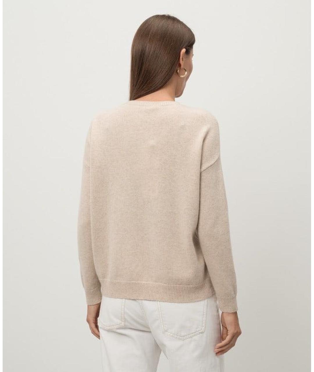 MAX MARA Бежевый джемпер / свитер, фото 5