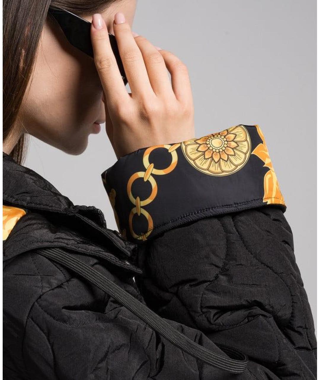 VERSACE JEANS COUTURE Черный пуховик, фото 5