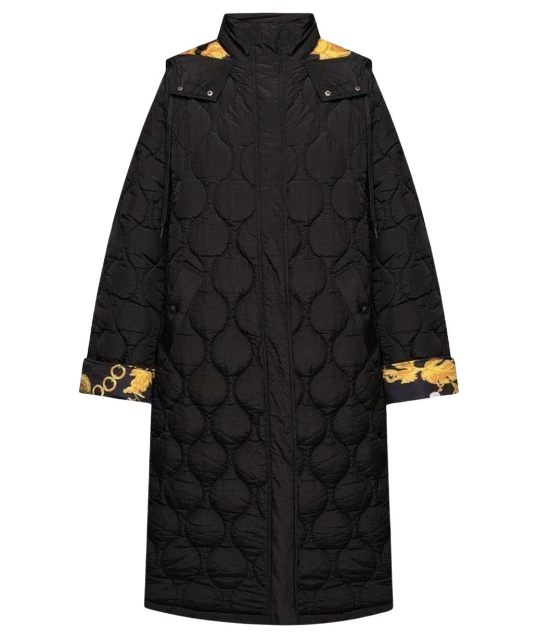 VERSACE JEANS COUTURE Черный пуховик, фото 1