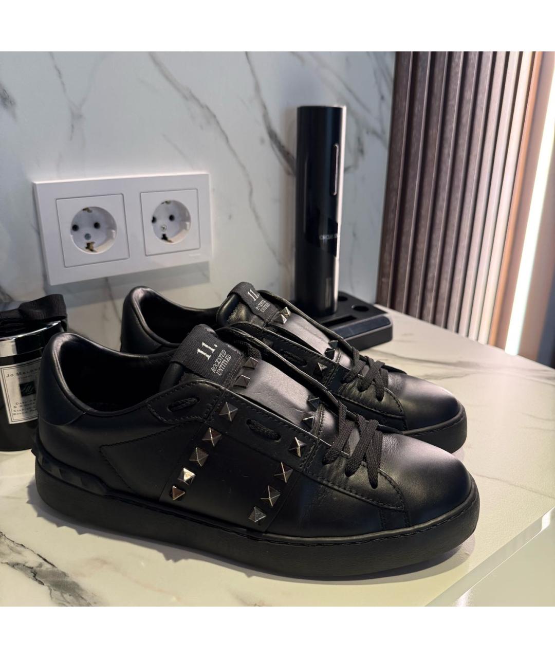 VALENTINO Черные кеды, фото 3