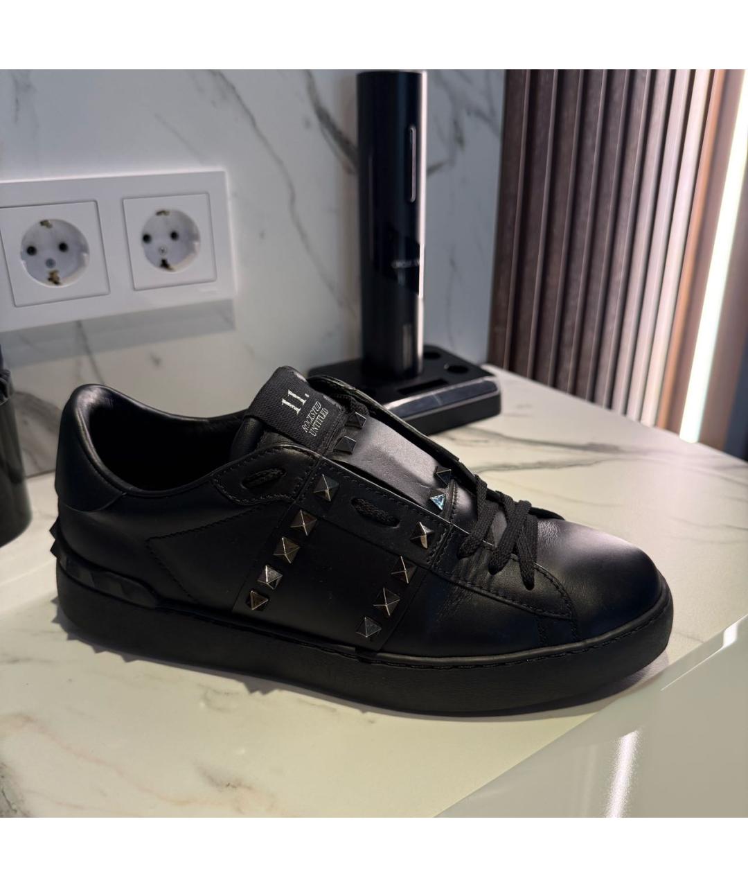 VALENTINO Черные кеды, фото 7