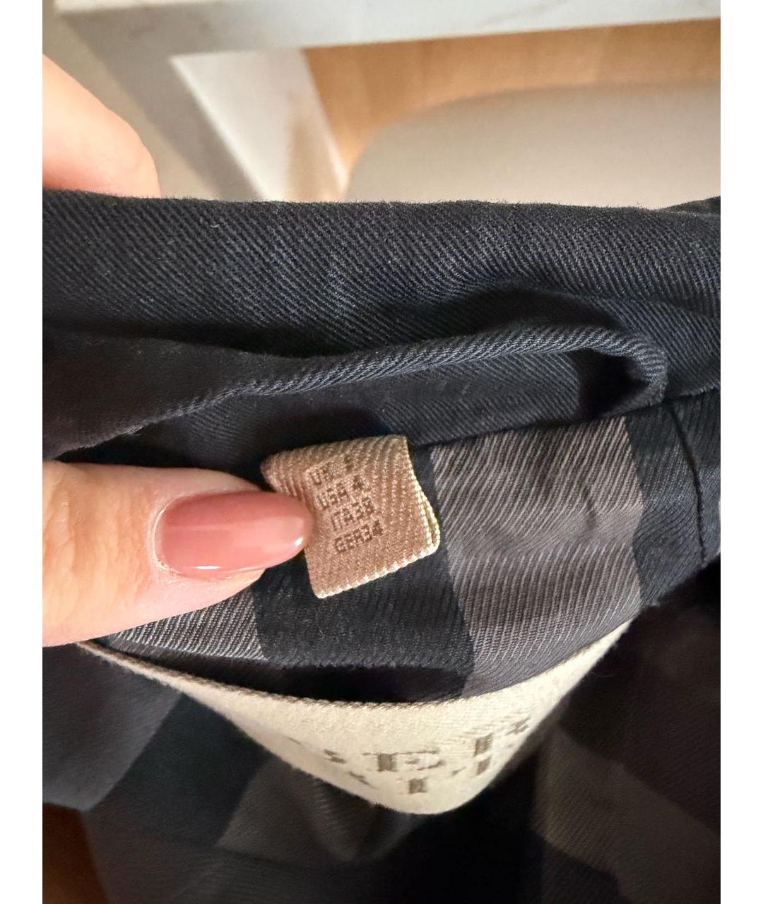 BURBERRY Черный тренч/плащ, фото 6