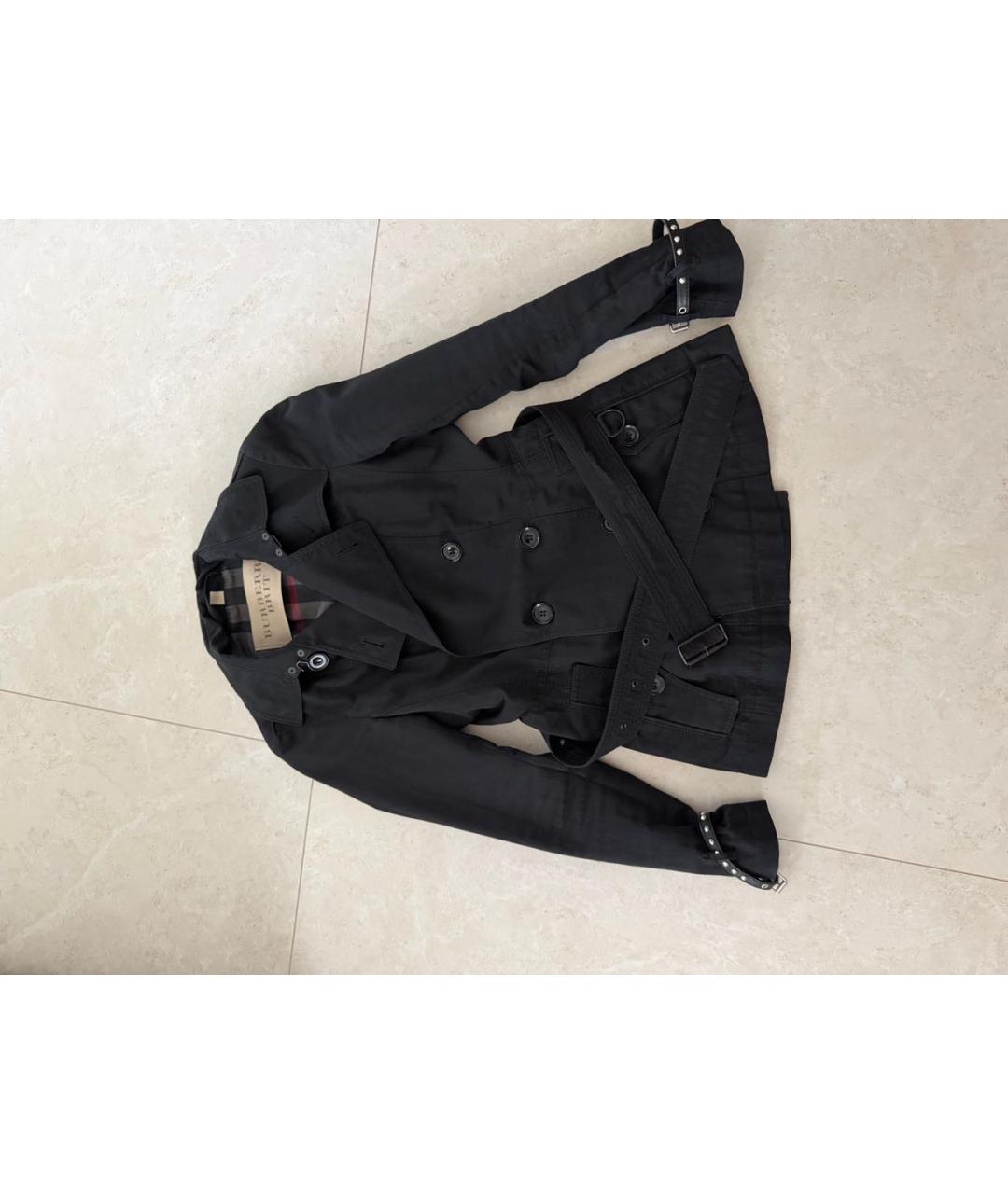 BURBERRY Черный тренч/плащ, фото 3